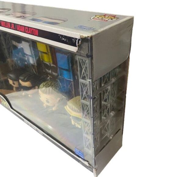 Funko Pop Deluxe U2 Zoo TV Tour 1993 Walmart Lmtd Edition Set with Stage New - Picture 9 of 16